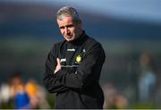 20 April 2024; Clare manager Mark Fitzgerald before the Munster GAA Football Senior Championship semi-final match between Waterford and Clare at Fraher Field in Dungarvan, Waterford. Photo by Tyler Miller/Sportsfile