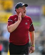 20 April 2024; Cork manager John Cleary during the Munster GAA Football Senior Championship semi-final match between Kerry and Cork at Fitzgerald Stadium in Killarney, Kerry. Photo by Brendan Moran/Sportsfile