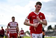20 April 2024; Conor Corbett of Cork leaves the pitch after his side's defeat in the Munster GAA Football Senior Championship semi-final match between Kerry and Cork at Fitzgerald Stadium in Killarney, Kerry. Photo by Brendan Moran/Sportsfile
