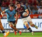 20 April 2024; Gavin Coombes of Munster in action during the United Rugby Championship match between Vodacom Bulls and Munster at Loftus Versfeld Stadium in Pretoria, South Africa. Photo by Shaun Roy/Sportsfile
