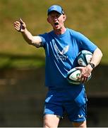 18 April 2024; Head coach Leo Cullen during a Leinster Rugby squad training session at St Peter's College in Johannesburg, South Africa. Photo by Harry Murphy/Sportsfile