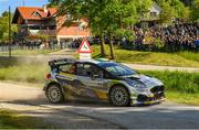 21 April 2024; William Creighton and Liam Regan of Ireland compete with their Ford Fiesta RC2 during Day Four of the FIA World Rally Championship Croatia 2024 in Zagreb, Croatia. Photo by Philip Fitzpatrick/Sportsfile
