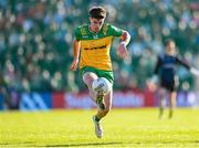 20 April 2024; Daire O Baoill of Donegal during the Ulster GAA Football Senior Championship quarter-final match between Derry and Donegal at Celtic Park in Derry. Photo by Stephen McCarthy/Sportsfile