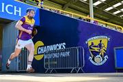 21 April 2024; Kevin Foley of Wexford makes is way onto the pitch before the Leinster GAA Hurling Senior Championship Round 1 match between Wexford and Dublin at Chadwicks Wexford Park in Wexford. Photo by Tyler Miller/Sportsfile