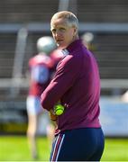 21 April 2024; Galway manager Henry Shefflin before before the Leinster GAA Hurling Senior Championship Round 1 match between Galway and Carlow at Pearse Stadium in Galway. Photo by Ray Ryan/Sportsfile