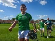 21 April 2024; Gearoid Hegarty of Limerick after the Munster GAA Hurling Senior Championship Round 1 match between Clare and Limerick at Cusack Park in Ennis, Clare. Photo by Ray McManus/Sportsfile