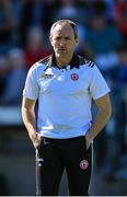 21 April 2024; Tyrone joint-manager Brian Dooher before the Ulster GAA Football Senior Championship quarter-final match between Cavan and Tyrone at Kingspan Breffni in Cavan. Photo by Seb Daly/Sportsfile