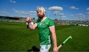 21 April 2024; Cian Lynch of Limerick after the Munster GAA Hurling Senior Championship Round 1 match between Clare and Limerick at Cusack Park in Ennis, Clare. Photo by Ray McManus/Sportsfile