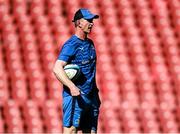 20 April 2024; Leinster head coach Leo Cullen before the United Rugby Championship match between Emirates Lions and Leinster at Emirates Airline Park in Johannesburg, South Africa. Photo by Harry Murphy/Sportsfile