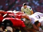 20 April 2024; Harry Byrne of Leinster during the United Rugby Championship match between Emirates Lions and Leinster at Emirates Airline Park in Johannesburg, South Africa. Photo by Harry Murphy/Sportsfile
