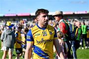 21 April 2024; James Fitzpatrick of Roscommon after his side's defeat in the Connacht GAA Football Senior Championship semi-final match between Roscommon and Mayo at Dr Hyde Park in Roscommon. Photo by Piaras Ó Mídheach/Sportsfile