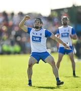 21 April 2024; Jamie Barron of Waterford celebrates after scoring a point during the Munster GAA Hurling Senior Championship Round 1 match between Waterford and Cork at Walsh Park in Waterford. Photo by Brendan Moran/Sportsfile