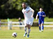 21 April 2024; Raff Cretaro of Mayo Football League during the FAI Oscar Traynor Inter-League Cup final match between Mayo Football League and Waterford & District Junior League at Umbro Park, Milebush, Castlebar in Mayo. Photo by Michael P Ryan/Sportsfile