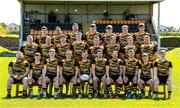 21 April 2024; Ashbourne RFC squad before the Bank of Ireland Provincial Towns Cup final match between Ashbourne RFC and Tullow RFC at Carlow RFC in Carlow. Photo by Matt Browne/Sportsfile