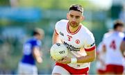 21 April 2024; Padraig Hampsey of Tyrone during the Ulster GAA Football Senior Championship quarter-final match between Cavan and Tyrone at Kingspan Breffni in Cavan. Photo by Seb Daly/Sportsfile