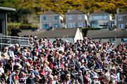 20 April 2024; Spectators before the Connacht GAA Football Senior Championship semi-final match between Sligo and Galway at Markievicz Park in Sligo. Photo by Piaras Ó Mídheach/Sportsfile