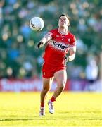 20 April 2024; Conor McCluskey of Derry during the Ulster GAA Football Senior Championship quarter-final match between Derry and Donegal at Celtic Park in Derry. Photo by Stephen McCarthy/Sportsfile