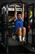 23 April 2024; Brian Deeny during a Leinster Rugby squad gym session at Moove Motion Fitness in Sunninghill, Johannesburg, South Africa. Photo by Harry Murphy/Sportsfile