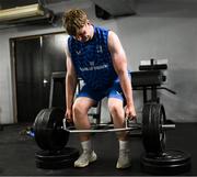 23 April 2024; Conor O'Tighearnaigh during a Leinster Rugby squad gym session at Moove Motion Fitness in Sunninghill, Johannesburg, South Africa. Photo by Harry Murphy/Sportsfile