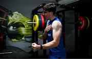 23 April 2024; Charlie Tector during a Leinster Rugby squad gym session at Moove Motion Fitness in Sunninghill, Johannesburg, South Africa. Photo by Harry Murphy/Sportsfile