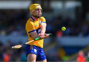21 April 2024; Mark Rodgers of Clare during the Munster GAA Hurling Senior Championship Round 1 match between Clare and Limerick at Cusack Park in Ennis, Clare. Photo by Ray McManus/Sportsfile