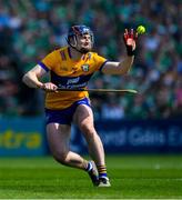 21 April 2024; David Fitzgerald of Clare during the Munster GAA Hurling Senior Championship Round 1 match between Clare and Limerick at Cusack Park in Ennis, Clare. Photo by Ray McManus/Sportsfile
