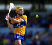 21 April 2024; Mark Rodgers of Clare during the Munster GAA Hurling Senior Championship Round 1 match between Clare and Limerick at Cusack Park in Ennis, Clare. Photo by Ray McManus/Sportsfile