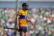 21 April 2024; David McInerney of Clare during the Munster GAA Hurling Senior Championship Round 1 match between Clare and Limerick at Cusack Park in Ennis, Clare. Photo by Ray McManus/Sportsfile