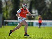 21 April 2024; Naoise Hughes of Armagh during the Electric Ireland All-Ireland Camogie Minor B semi-final match between Armagh and Carlow at Dunganny in Meath. Photo by Sam Barnes/Sportsfile