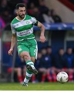 22 April 2024; Roberto Lopes of Shamrock Rovers during the SSE Airtricity Men's Premier Division match between Shelbourne and Shamrock Rovers at Tolka Park in Dublin. Photo by Shauna Clinton/Sportsfile