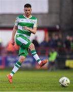 22 April 2024; Dylan Watts of Shamrock Rovers during the SSE Airtricity Men's Premier Division match between Shelbourne and Shamrock Rovers at Tolka Park in Dublin. Photo by Shauna Clinton/Sportsfile