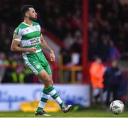22 April 2024; Roberto Lopes of Shamrock Rovers during the SSE Airtricity Men's Premier Division match between Shelbourne and Shamrock Rovers at Tolka Park in Dublin. Photo by Shauna Clinton/Sportsfile