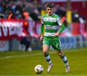 22 April 2024; Darragh Burns of Shamrock Rovers during the SSE Airtricity Men's Premier Division match between Shelbourne and Shamrock Rovers at Tolka Park in Dublin. Photo by Stephen McCarthy/Sportsfile