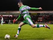 22 April 2024; Sean Kavanagh of Shamrock Rovers during the SSE Airtricity Men's Premier Division match between Shelbourne and Shamrock Rovers at Tolka Park in Dublin. Photo by Stephen McCarthy/Sportsfile