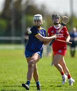 21 April 2024; Aoife Molloy of Wicklow during the Electric Ireland All-Ireland Camogie Minor C semi-final match between Tyrone and Wicklow at Dunganny in Meath. Photo by Sam Barnes/Sportsfile
