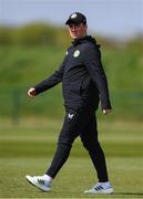 23 April 2024; Republic of Ireland analyst Joe Murray before the women's under 16's international friendly match between Republic of Ireland and Denmark at the FAI National Training Centre in Abbotstown, Dublin. Photo by Stephen McCarthy/Sportsfile
