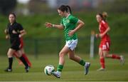 23 April 2024; Heather Loomes of Republic of Ireland during the women's under 16's international friendly match between Republic of Ireland and Denmark at the FAI National Training Centre in Abbotstown, Dublin. Photo by Stephen McCarthy/Sportsfile