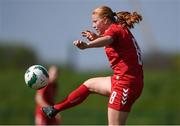 23 April 2024; Albert Mott of Denmark during the women's under 16's international friendly match between Republic of Ireland and Denmark at the FAI National Training Centre in Abbotstown, Dublin. Photo by Stephen McCarthy/Sportsfile