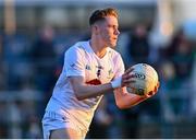 23 April 2024; Ethan Mountaine of Kildare during the EirGrid Leinster GAA Football U20 Championship semi-final match between Kildare and Meath at Manguard Park at the Kildare GAA Centre of Excellence in Hawkfield, Kildare. Photo by Tyler Miller/Sportsfile