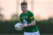 23 April 2024; Killian Smyth of Meath during the EirGrid Leinster GAA Football U20 Championship semi-final match between Kildare and Meath at Manguard Park at the Kildare GAA Centre of Excellence in Hawkfield, Kildare. Photo by Tyler Miller/Sportsfile