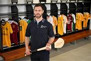 24 April 2024; In attendance at the launch of the Bord Gáis Energy GAA Legends Tour Series of Croke Park for 2024 is Antrim hurling legend Neil MacManus. After over a decade of partnership the Bord Gáis Energy Legends Tour Series of Croke Park returns once again for 2024 and includes a star-studded line up of Gaelic Games players. For a full schedule of the Bord Gáis Energy GAA Legends Tour Series of Croke Park and details of how to book a place on a tour, visit crokepark.ie/legends. Booking is essential as the tours sell out quickly. Photo by Sam Barnes/Sportsfile