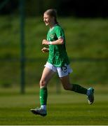 23 April 2024; Madison McGuane of Republic of Ireland during the women's under 16's international friendly match between Republic of Ireland and Denmark at the FAI National Training Centre in Abbotstown, Dublin. Photo by Stephen McCarthy/Sportsfile