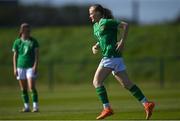 23 April 2024; Maeve Wollmer of Republic of Ireland during the women's under 16's international friendly match between Republic of Ireland and Denmark at the FAI National Training Centre in Abbotstown, Dublin. Photo by Stephen McCarthy/Sportsfile