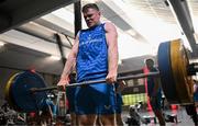 25 April 2024; Rob Russell during a Leinster Rugby gym session at the Sports Science Institute in Cape Town, South Africa. Photo by Harry Murphy/Sportsfile