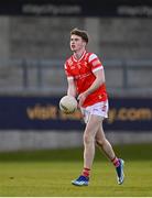 23 April 2024; Sean Callaghan of Louth during the EirGrid Leinster GAA Football U20 Championship semi-final match between Dublin and Louth at Parnell Park in Dublin. Photo by Sam Barnes/Sportsfile