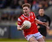 23 April 2024; Liam Flynn of Louth during the EirGrid Leinster GAA Football U20 Championship semi-final match between Dublin and Louth at Parnell Park in Dublin. Photo by Sam Barnes/Sportsfile