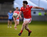 23 April 2024; Sean Reynolds of Louth during the EirGrid Leinster GAA Football U20 Championship semi-final match between Dublin and Louth at Parnell Park in Dublin. Photo by Sam Barnes/Sportsfile