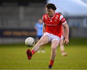 23 April 2024; Sean Reynolds of Louth during the EirGrid Leinster GAA Football U20 Championship semi-final match between Dublin and Louth at Parnell Park in Dublin. Photo by Sam Barnes/Sportsfile