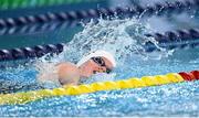 25 April 2024; Dearbhaile Brady of Ireland competes in the Women's 50m Freestyle S6 Final during day five of the Para Swimming European Championships at the Penteada Olympic Pools Complex in Funchal, Portugal. Photo by Ramsey Cardy/Sportsfile
