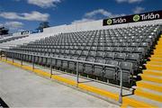 21 April 2024; A general view of new seats in the north stand before the Munster GAA Hurling Senior Championship Round 1 match between Waterford and Cork at Walsh Park in Waterford. Photo by Brendan Moran/Sportsfile